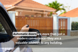 Automatic doors benefits
